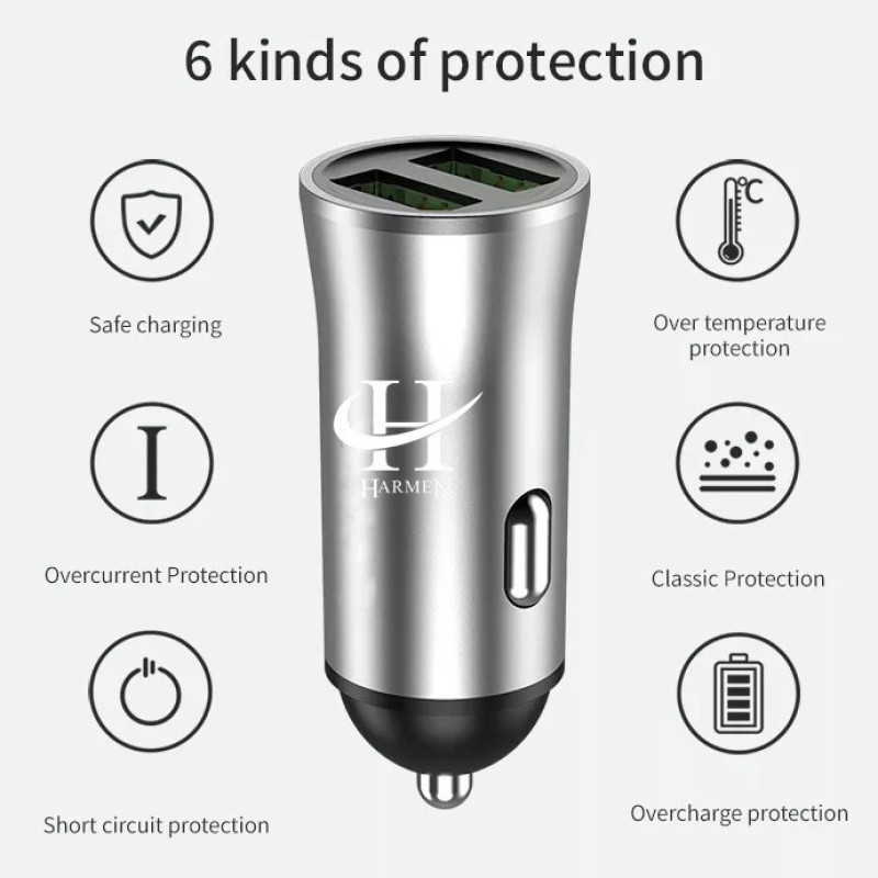 شارژر فندکی 35 وات هارمن مدل QC3USB200