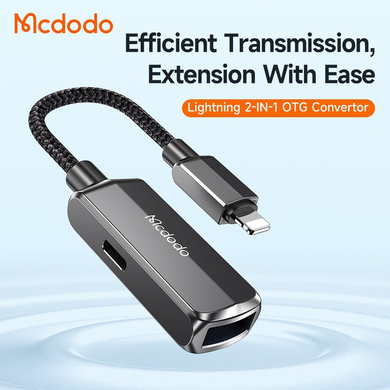 مبدل لایتنینگ به USB OTGلایتنینگ مک دودو مدل CA-2690