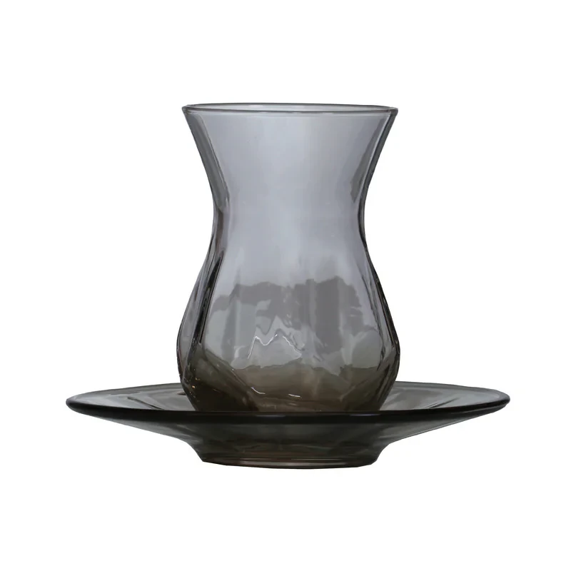 ست فنجان و نعلبکی 12 پارچه لاو مدل ALYAS1-BROWN-L