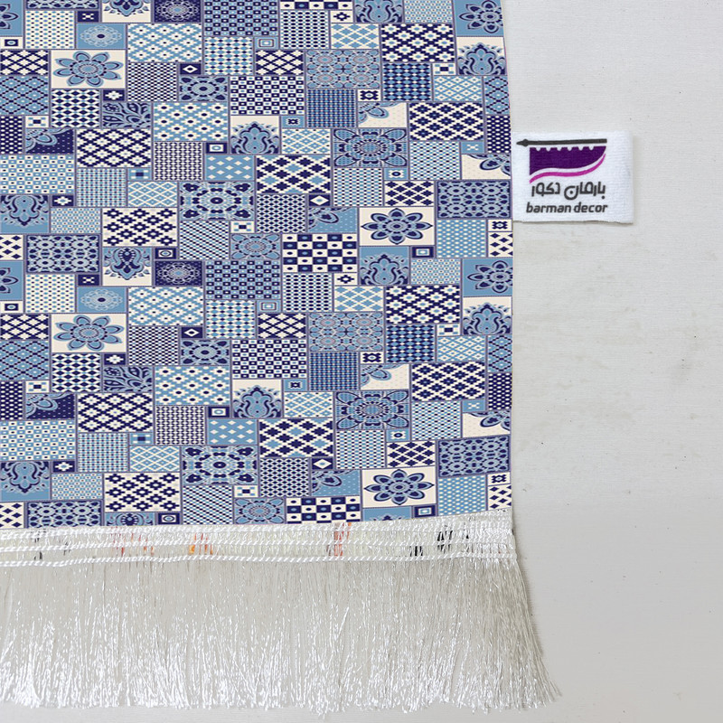 شال مبل بارمان دکور طرح سنتی پر کد 62 سایز 98x180 سانتی متر