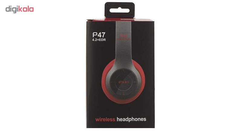 هدفون بلوتوثی مدل P47 بدون قابلیت نویز کنسلینگ، درگاه شارژ USB Type-C، درایورهای 40 میلی متری