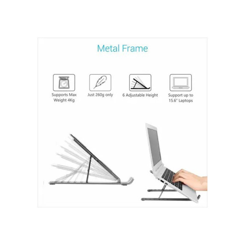 پایه نگهدارنده لپ تاپ مدل B09F6CT35X