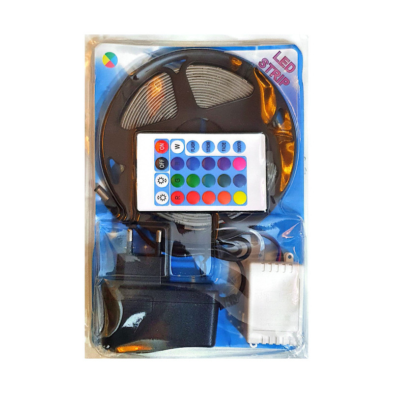 ریسه ال ای دی استریپ مدل RGB 3528 طول 5 متر
