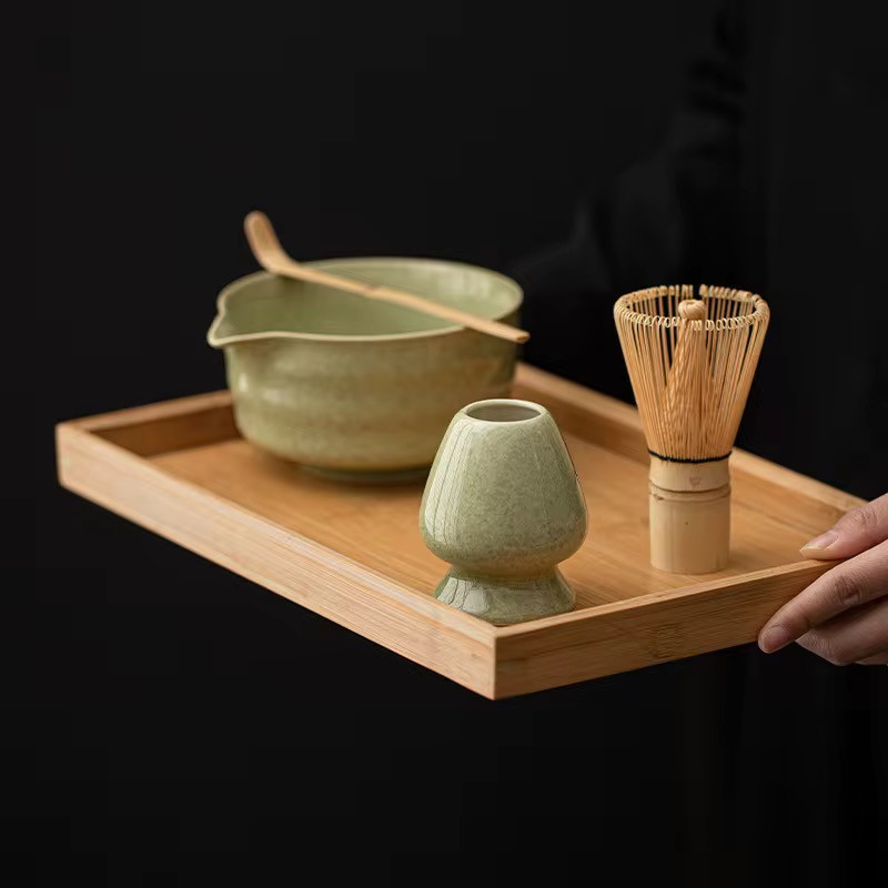 سرویس چای خوری ۴ پارچه ۳ نفره مدل ماچا کد set4