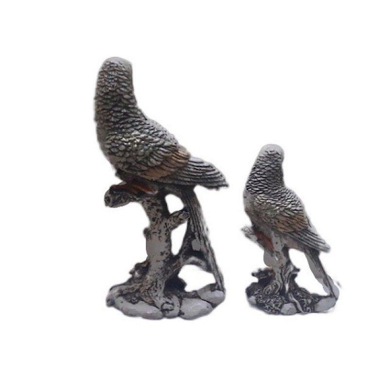 مجسمه مدل طوطی مجموعه دو عددی
