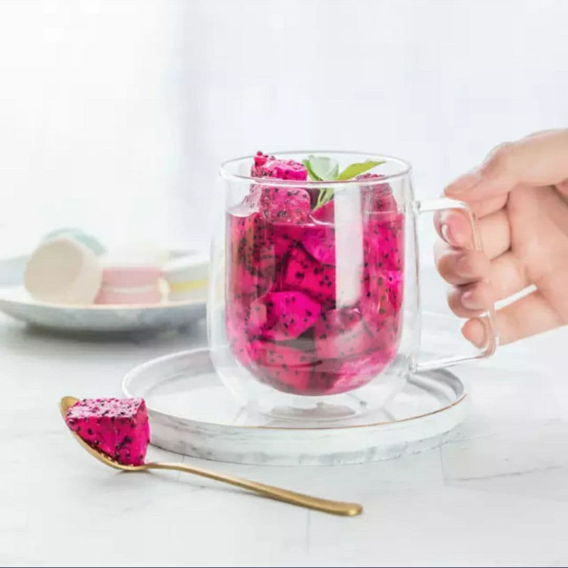 لیوان مدل دوجداره دسته دار کد 300