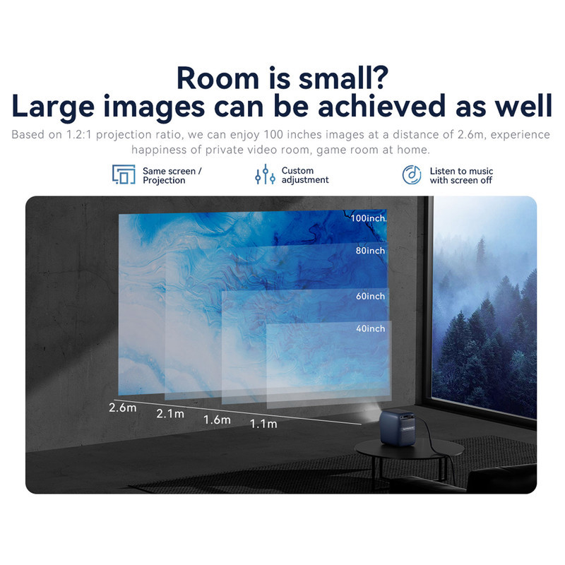 ویدئو پروژکتور ونبو مدل T2 MAX NEW