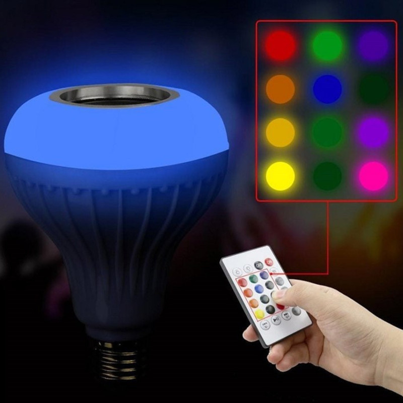 لامپ هوشمند و اسپیکر بلوتوث کد Music Bulb