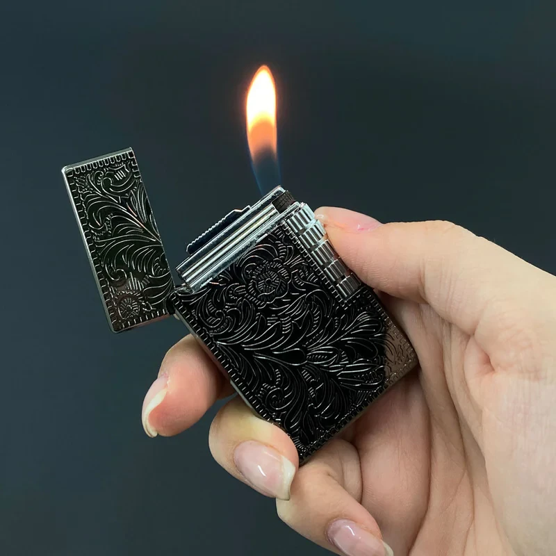 فندک مدل سنگ بغل طرح اسلیمی کد DKD-1417