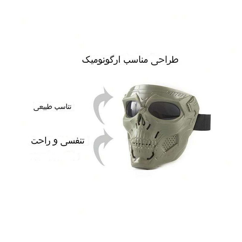 ماسک ایفای نقش برانت طرح گوست