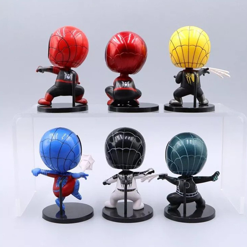 فیگور مدل Spiderman 6 مجموعه 6 عددی