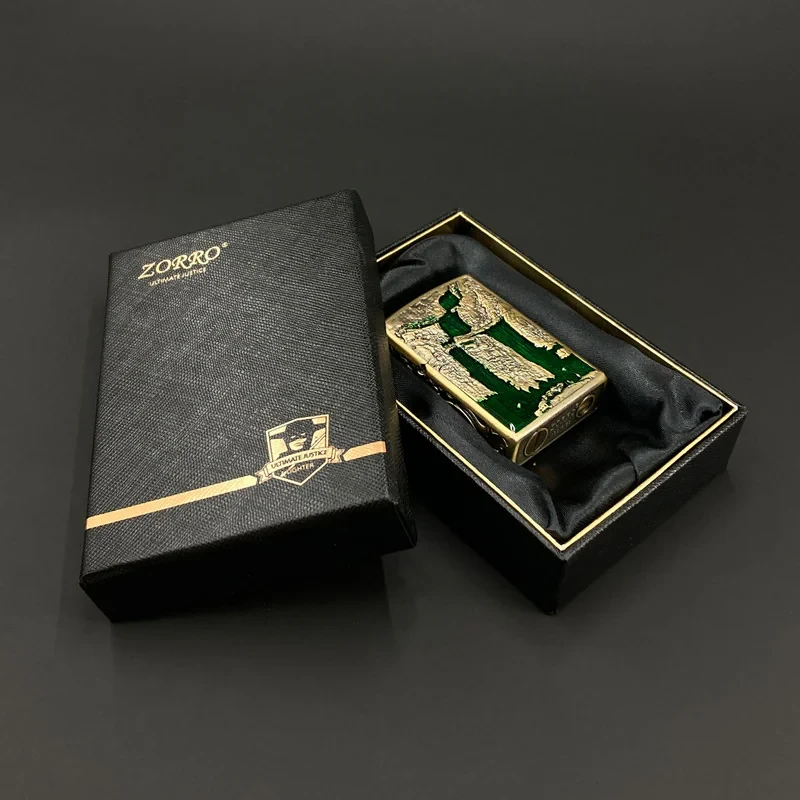 فندک بنزینی زورو مدل کلکسیونی کد DKD-2080