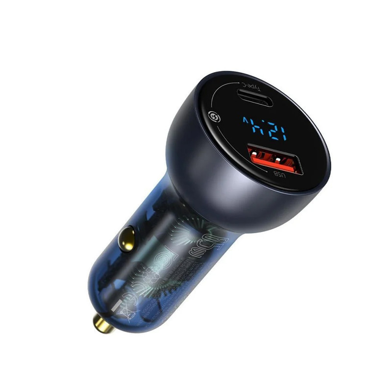 شارژر فندکی 65 وات باسئوس مدل CCKX-C0A