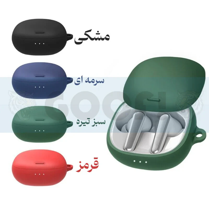 کاور گوف مدل Silicon مناسب برای کیس هدفون بی سیم انکر SoundCore Liberty Air 2 Pro