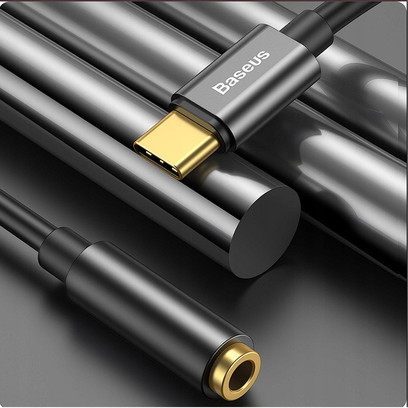 مبدل USB-C به AUX باسئوس مدل CATL54-01