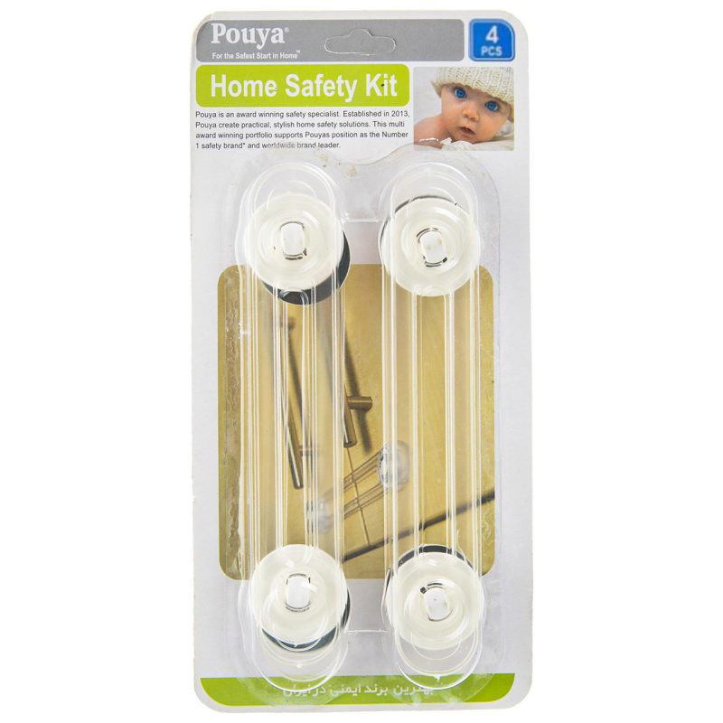 قفل درب کابینت مدل Home Safety Kit چهار بسته 4 عددی