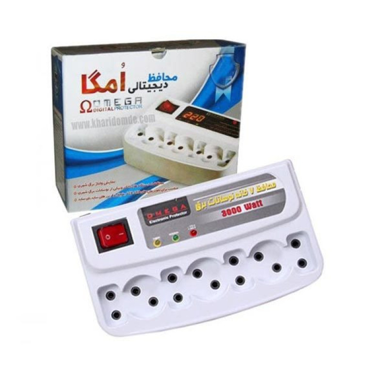 محافظ ولتاژ امگا مدل 7 خانه