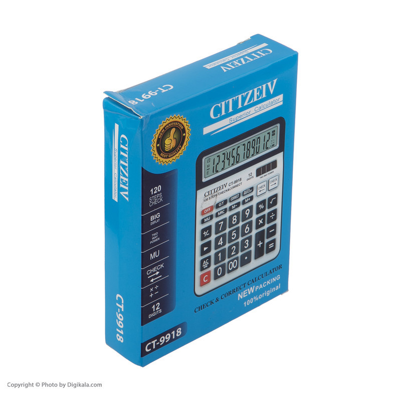 ماشین حساب سیتزیو مدل CT-9918