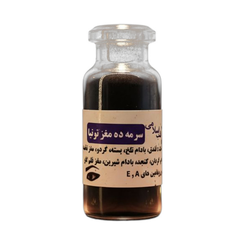 سرمه چشم توتیا مدل ده مغز رنگ مشکی بسته دو عددی