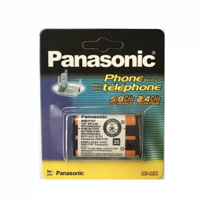 باتری تلفن بی سیم پاناسونیک مدل HHR-P107