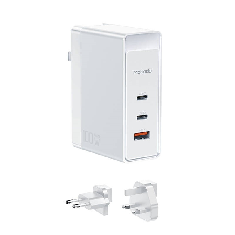 آداپتور شارژر مک دودو مدل CH-810 3Port 5A QC3.0 PD 100W