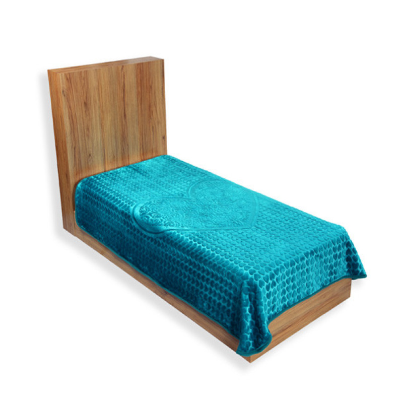 پتو 1 نفر نساجی لاله مهرگان مدل الوان کُره سایز 210x160x2 سانتی‌متر
