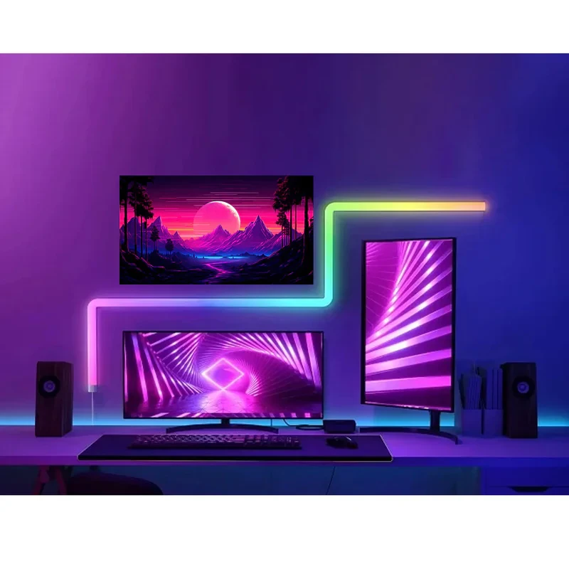 برچسب دیواری طرح منظره گیمینگ 4k کد 2025