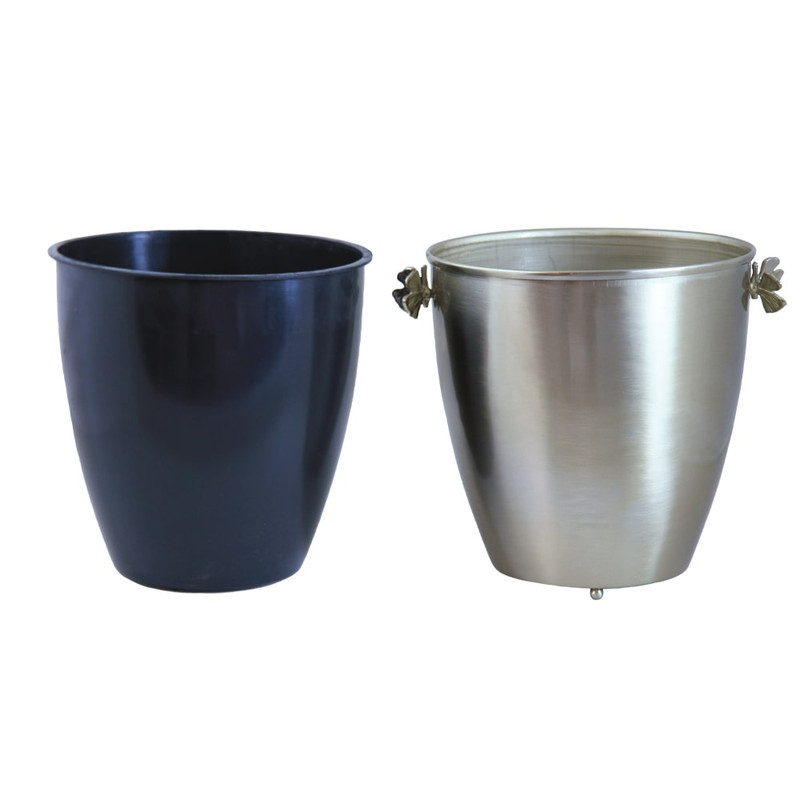 ست سطل و جای دستمال سالی نو مدل پروانه کد N-826