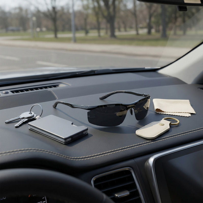 عینک ورزشی مدل 8179 Polarized Metal مناسب برای انواع ورزش‌ها