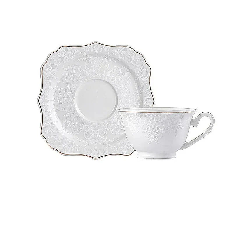 سرویس چای خوری 12 پارچه 6 نفره آجار مدل کلاسیک