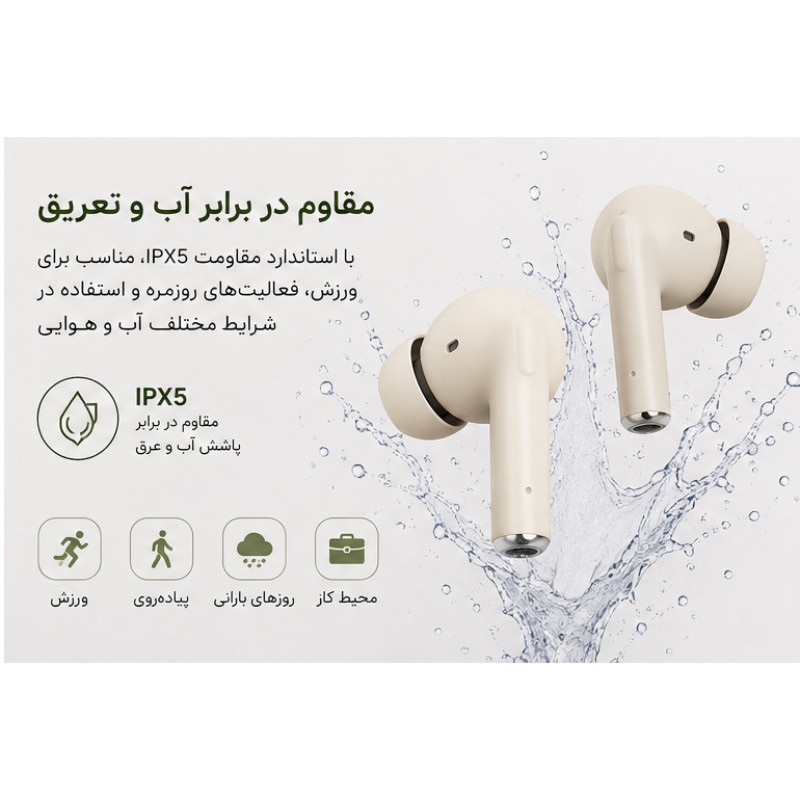 هدفون بلوتوثی مدل TWS 86