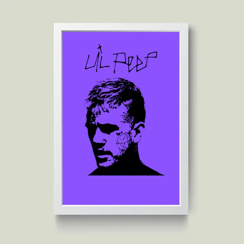 تابلو مدل لیل پیپ Lil Peep کد m2517-w