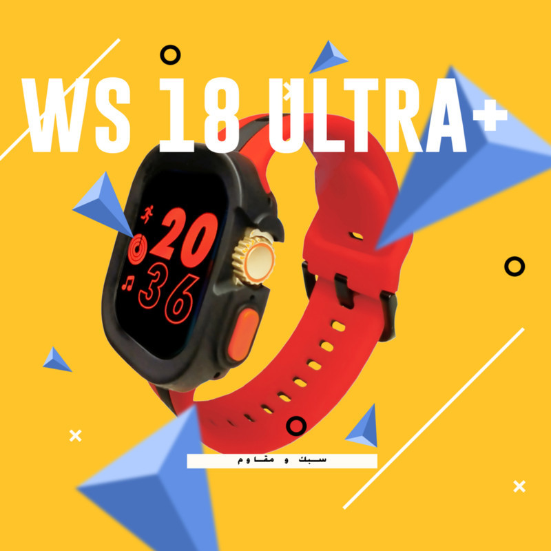 ساعت هوشمند ویسمی مدل WS 18 ULTRA