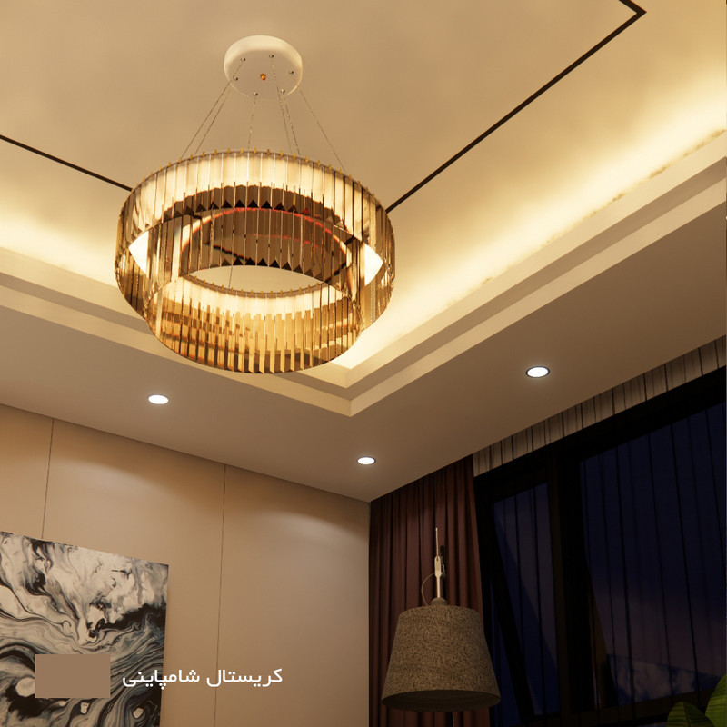 لوستر نورکیا مدل تک حلقه کاردی کد 1R-40K