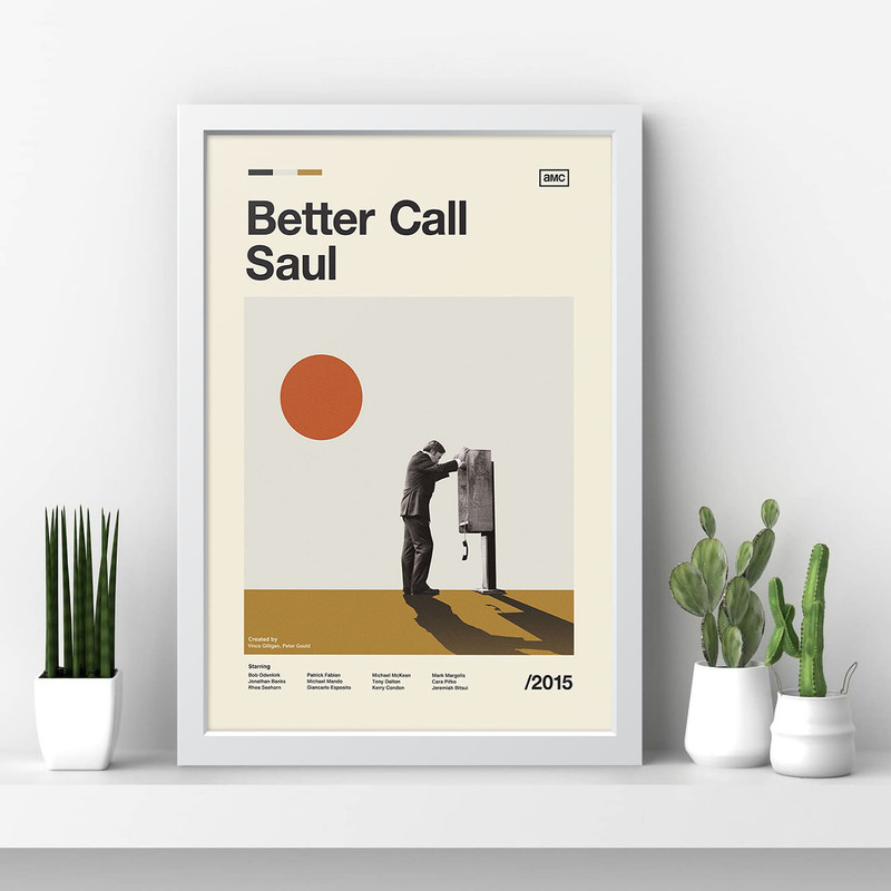 تابلو مدل Better Call Saul ساول گودمن کدm2512-w