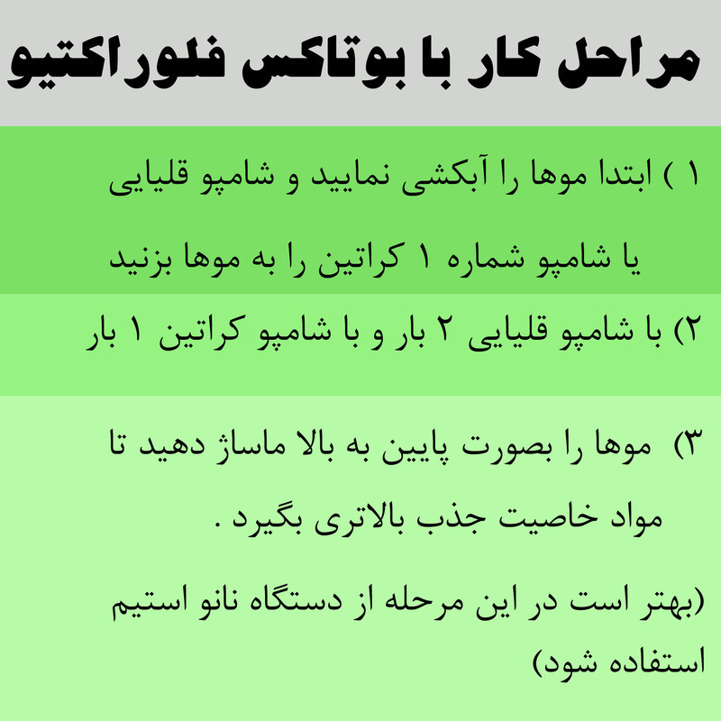 بوتاکس مو فلوراکتیو مدل ماندیوکا حجم 1000 میلی لیتر