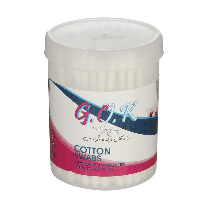 گوش پاک کن گل ارکیده خراسان مدل Natural مجموعه 12 عددی