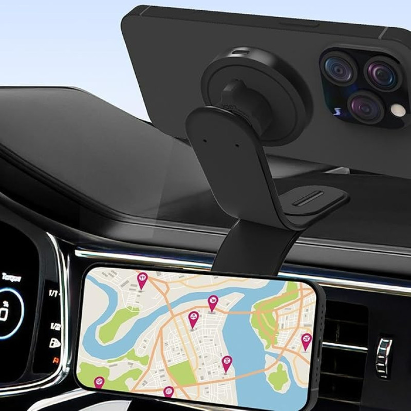 پایه نگهدارنده و شارژر بی سیم گوشی موبایل مدل MAGNETIC CHARGING