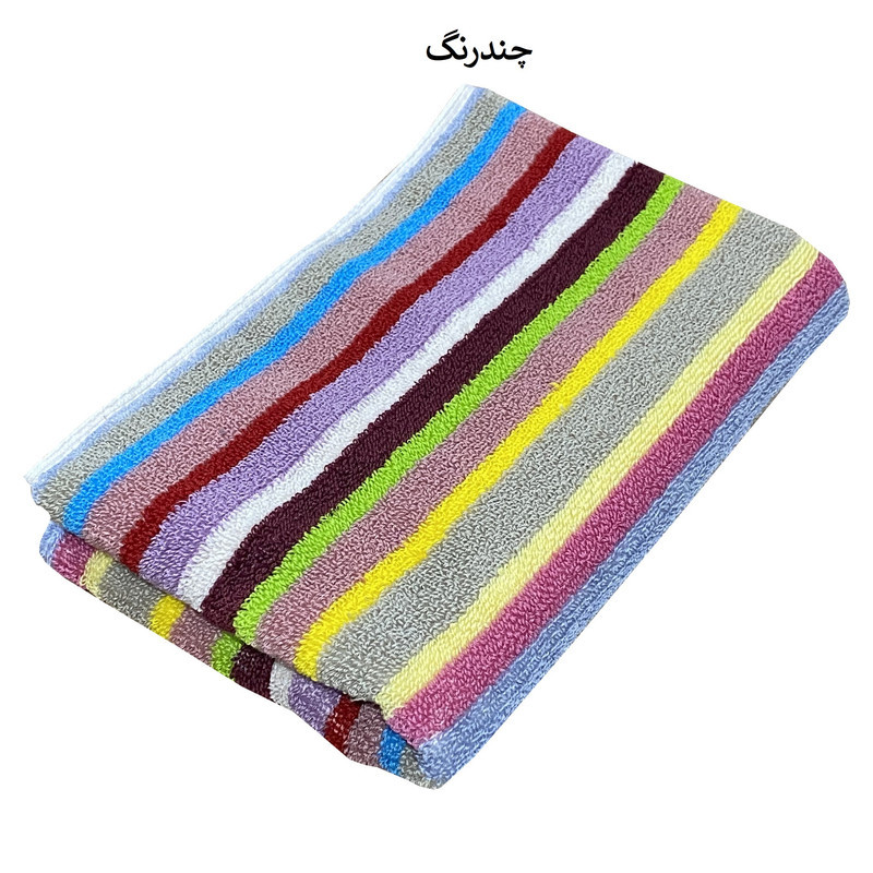 حوله دستی شایسته مدل شنتیا سایز 35x70 سانتی متر