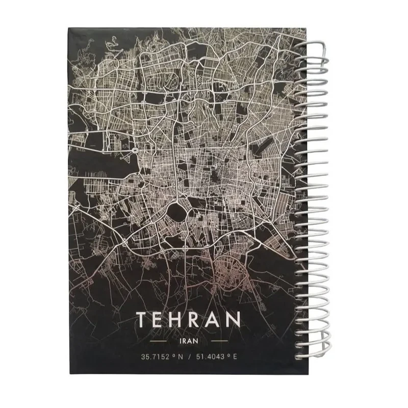 دفتر یادداشت 100برگ طرح تهران دوست داشتنی