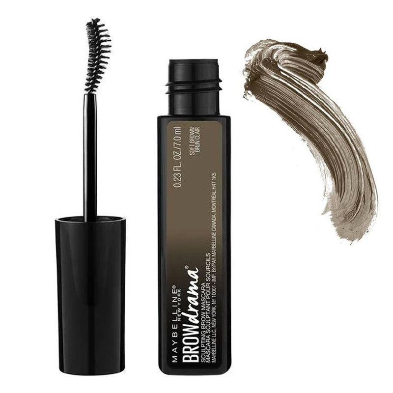 ریمل ابرو میبلین مدل sculpting brow شماره 1 رنگ قهوه‌ای روشن