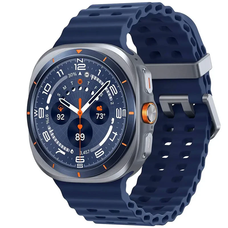 ساعت هوشمند 47 میلی‌متری سامسونگ مدل Galaxy Watch Ultra 2025 با بند مارین