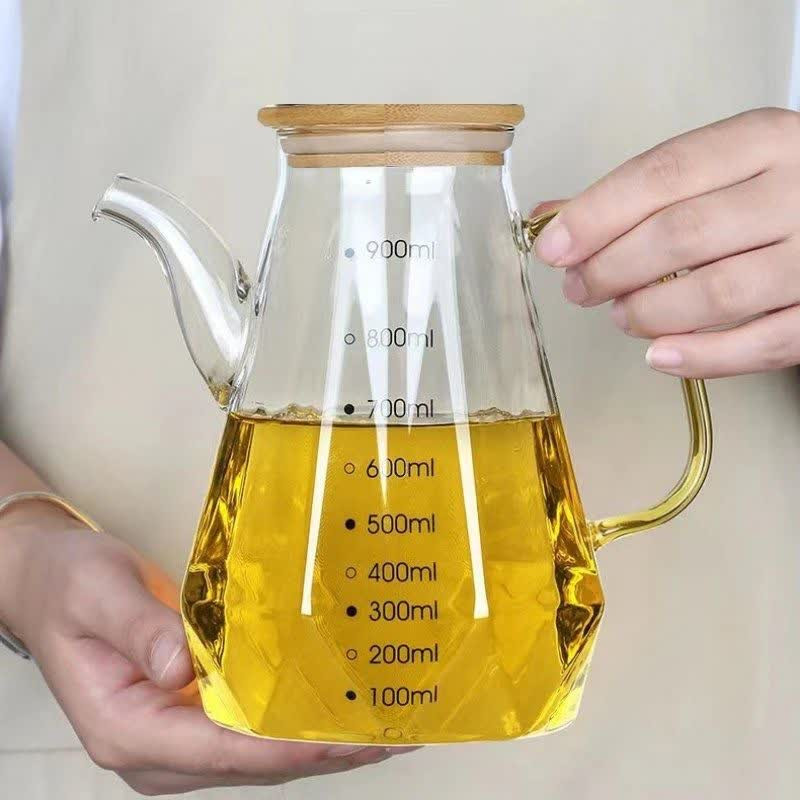 ظرف روغن مدل پیرکس الماسی