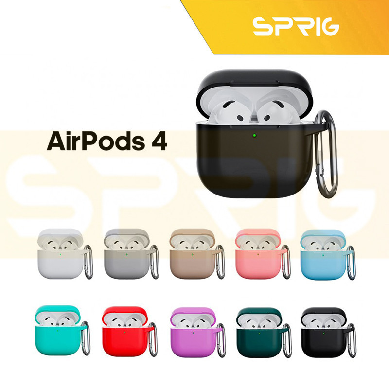 کاور اسپریگ مدل Hard SIC مناسب برای کیس اپل AirPods 4