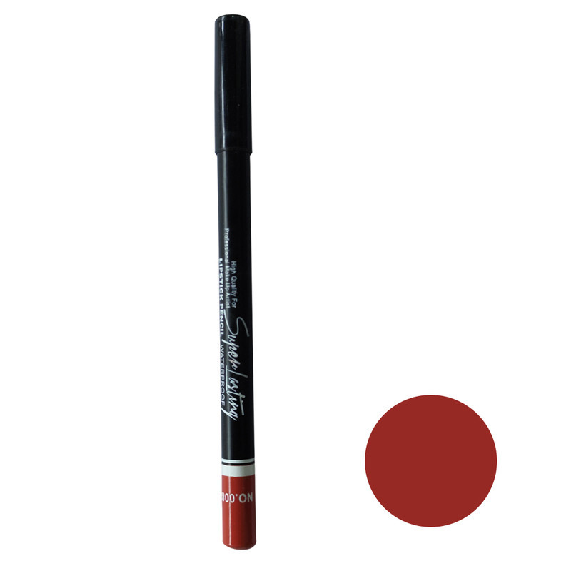 مداد لب سوپر لستینگ مدل waterproof شماره 08