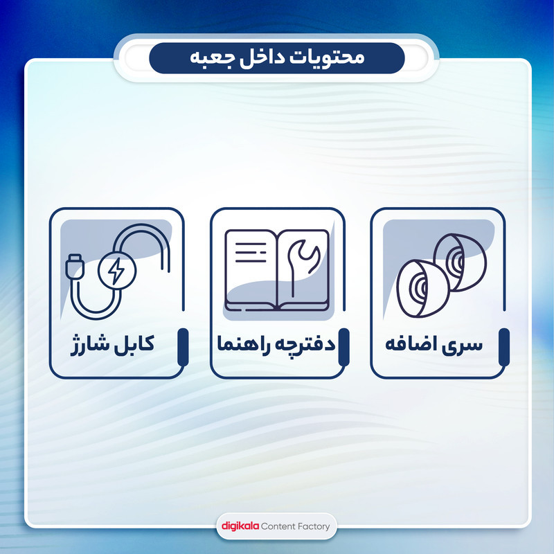 هدفون بلوتوثی مدل M90 Pro بدون قابلیت نویز کنسلینگ، درگاه شارژ USB Type-C، با قابلیت شارژ سریع، دارای نشانگر LED، امکان استفاده به عنوان پاوربانک، مقاوم در برابر آب