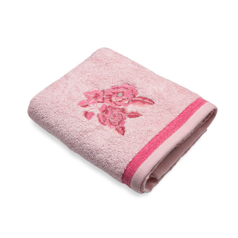 حوله انگلیش هوم مدل Red Rose سایز 50x80 سانتی متر