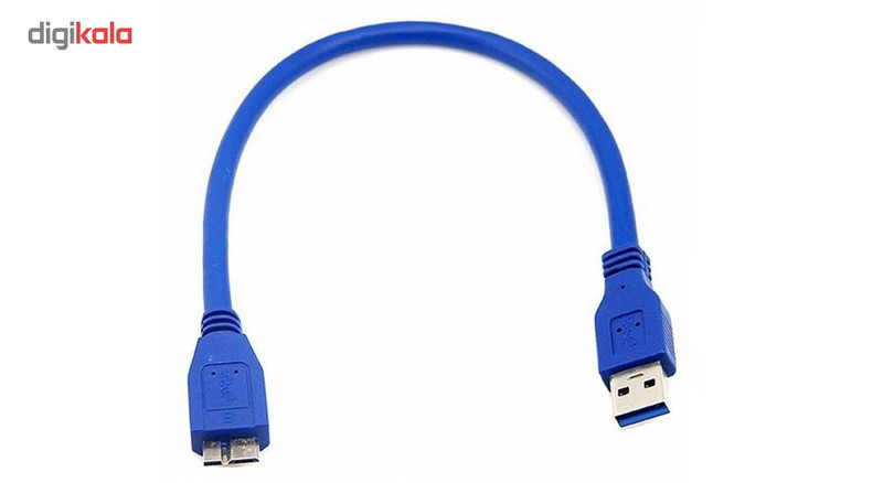 کابل تبدیل usb3.0 به micro-B مدل AMHDD طول 30 سانتی متر