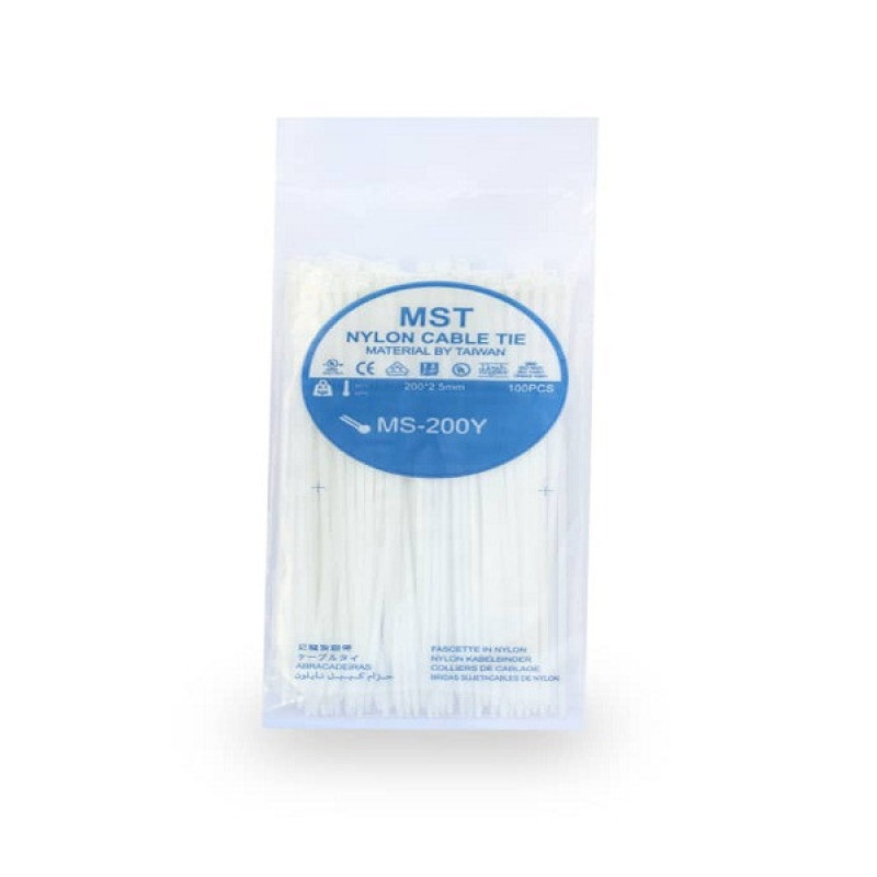 بست کمربندی ام اس تی مدل MS-200Y بسته 100 عددی