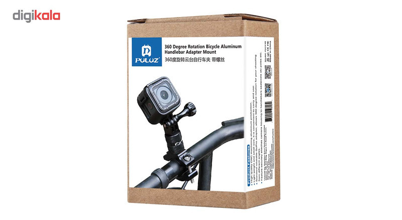 گیره و اتصالات پلوز مدل 360Degree Rotation Handlebar Mount مناسب دوربین ورزشی گوپرو